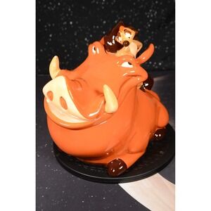 RARE Disney Auctions Pumbaa & Timon Limited Edition‎ 350 Made Cookie Jar BOX